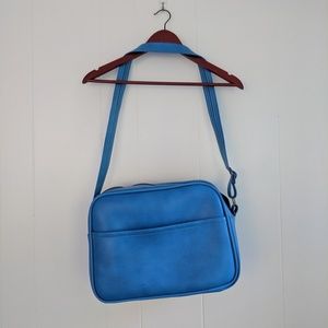 Vintage overnight travel bag.